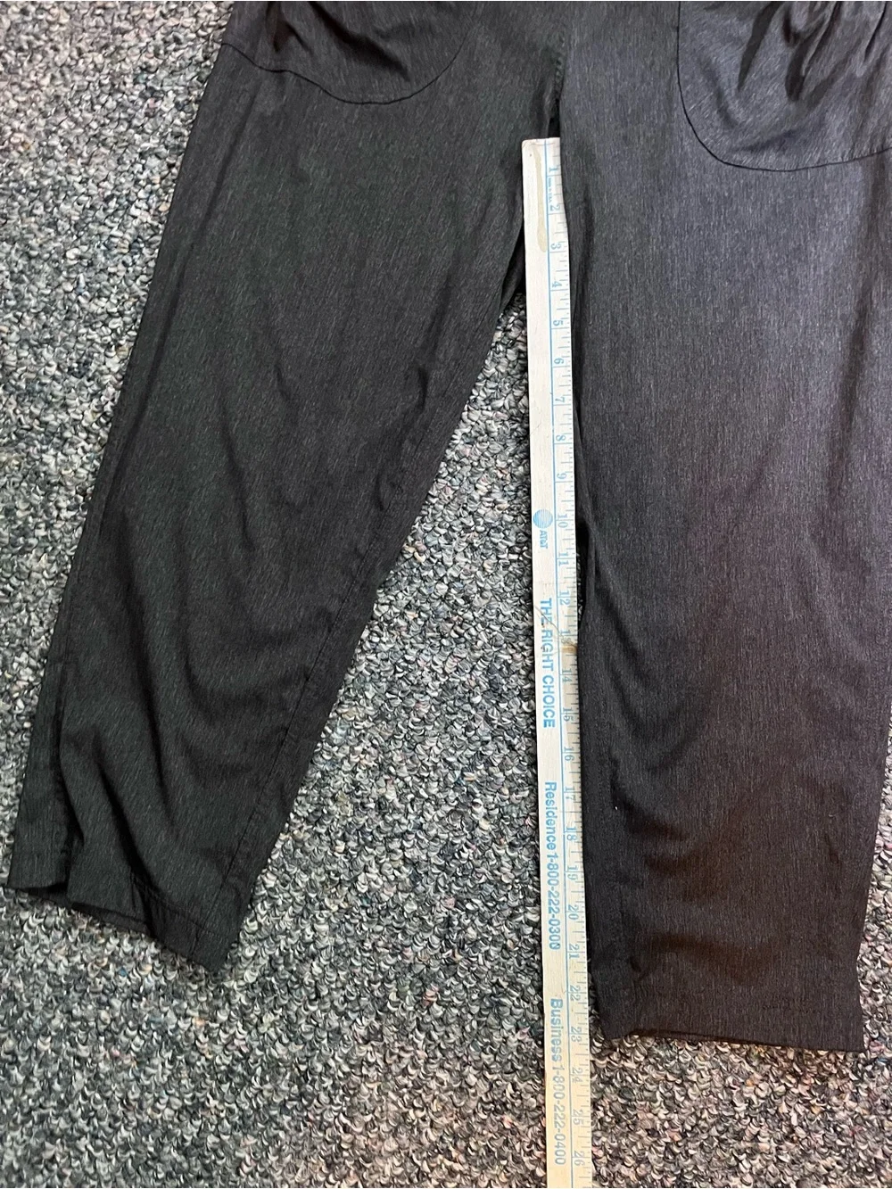Prana Summit capris. Medium. Black & gray - Picture 2 of 10